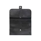 Pasta de mão com porta cartões e porta caneta 