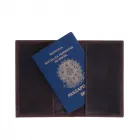 Porta-passaporte (aberto)