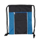 Mochila saco impermeável em fibra de poliéster.