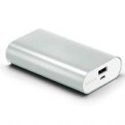 Portátil em Alumínio com 02 Baterias | Bateria Externa Portatil Iphone