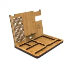 Organizador de mesa em madeira 1