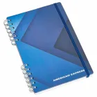 Caderno personalizado com elástico colorido