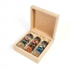 Kit com temperos do mundo