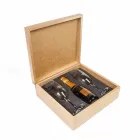 Kit com espumante na caixa de MDF