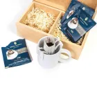 Kit Café com caneca e coador portátil