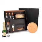 Kit espumante e queijo