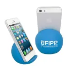 Apoio para smartphone em vinil na cor azul