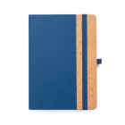 Caderno capa dura TORDO azul
