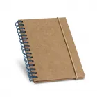 Caderno capa dura MARLOWE - detalhe azul