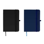 Cadernetas Emborrachadas: preta e azul