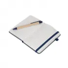 Caderneta Palha de Trigo com Caneta