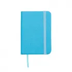 Mini Caderneta azul claro em sintético