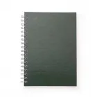 Caderno de Material Sintético verde