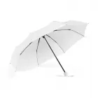 Guarda-chuva branco em poliéster 190T dobrável
