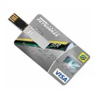 Pen drive cartão material plástico