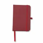Caderneta percalux na cor vermelho