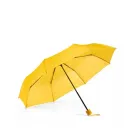 Guarda-chuva dobrável amarelo