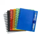 Blocos de Anotações com Caneta - várias cores