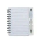 Bloco de Anotações com Caneta