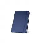 Caderno de bolso azul