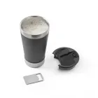 Copo Térmico preto com tampa