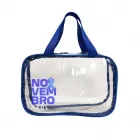 Necessaire em pvc - Novembro Azul