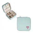 Porta Joias Sintético Verde