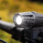 Lanterna de LED recarregável para bicicleta