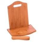 Kit caipirinha em madeira com 3 peças