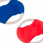 Frisbee para pet nas cores azul e vermelho