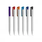 Caneta Plástica - opções de cores