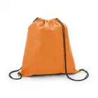 Sacola tipo mochila laranja