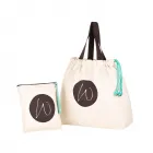Bolsa em algodão, cabe tudo! 