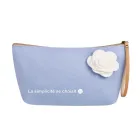 Nécessaire flor azul