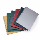 Caderno grande em várias cores