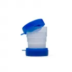 Copo retrátil 200ml azul