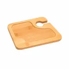 Prato de bambu personalizado