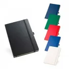 Caderno capa dura em várias cores