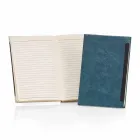 Caderno com 80 folhas pautadas na cor bege