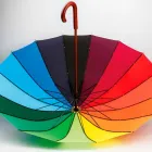Guarda-chuva parte interna multicolorida