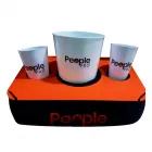 Almofada Porta Balde de Pipoca