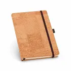 Caderno A6 em cortiça com capa dura