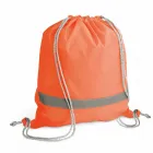 Sacola tipo mochila em 210D laranja