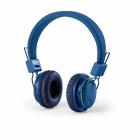 Fone de ouvido dobrável azul personalizado