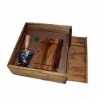 Kit caipirinha em caixa de madeira