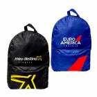 Mochila personalizada nas cores preto e azul