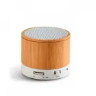 Caixa de Som Bluetooth Bambu Personalizada