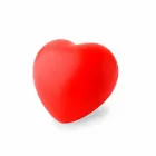 Coração anti stress personalizado vermelho
