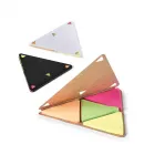Blocos Adesivados Triangular - 3 cores