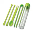 Kit Coquetel com Dosador e Agitador verde